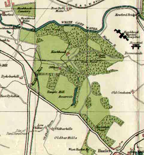 hawkhead House 1923 map click for bigger version